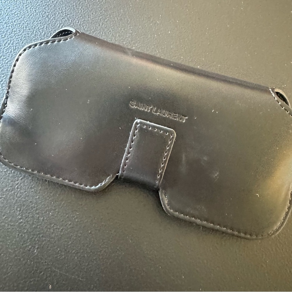 Saint Laurent SL155 Flat Top Black Optical Glasses - Picture 10 of 11